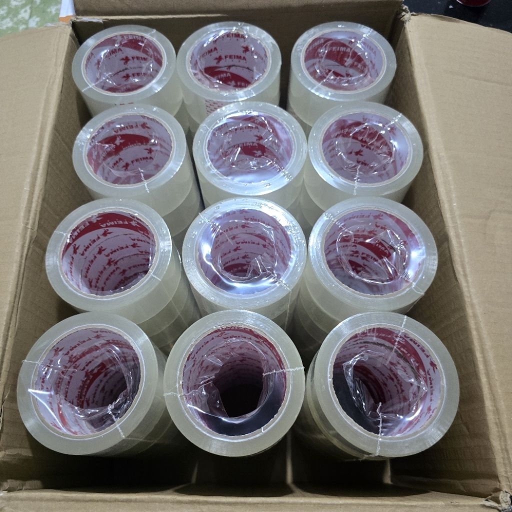 

POS Lakban Bening / Coklat Feima Uk 2 inch 90 yard (1 dus)