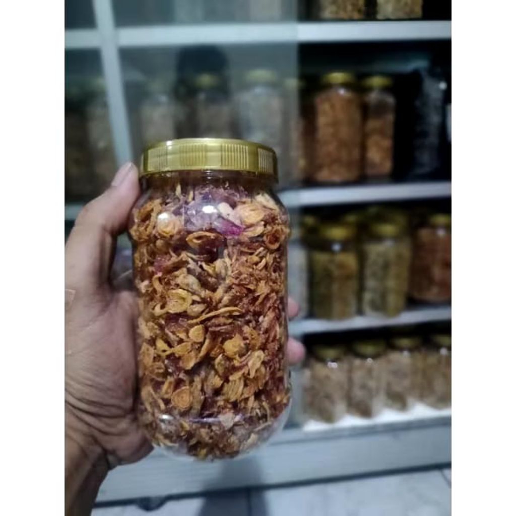 

BAWANG GORENG ASLI TANPA CAMPURAN KEMASAN TOPLES KHAS CILACAP