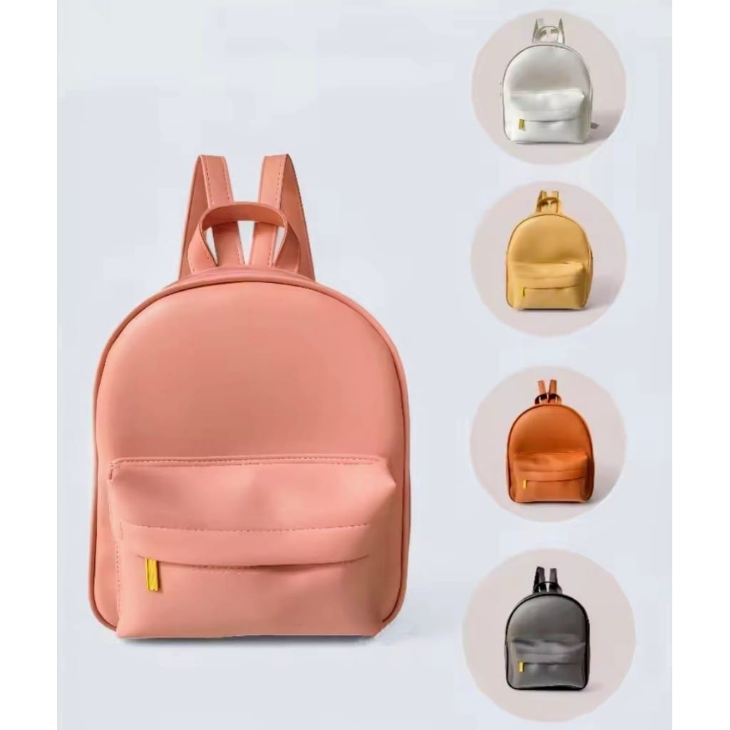 Tas Ransel Alisha Serbaguna / Tas Gendong kulit sintetis multifungsi wanita