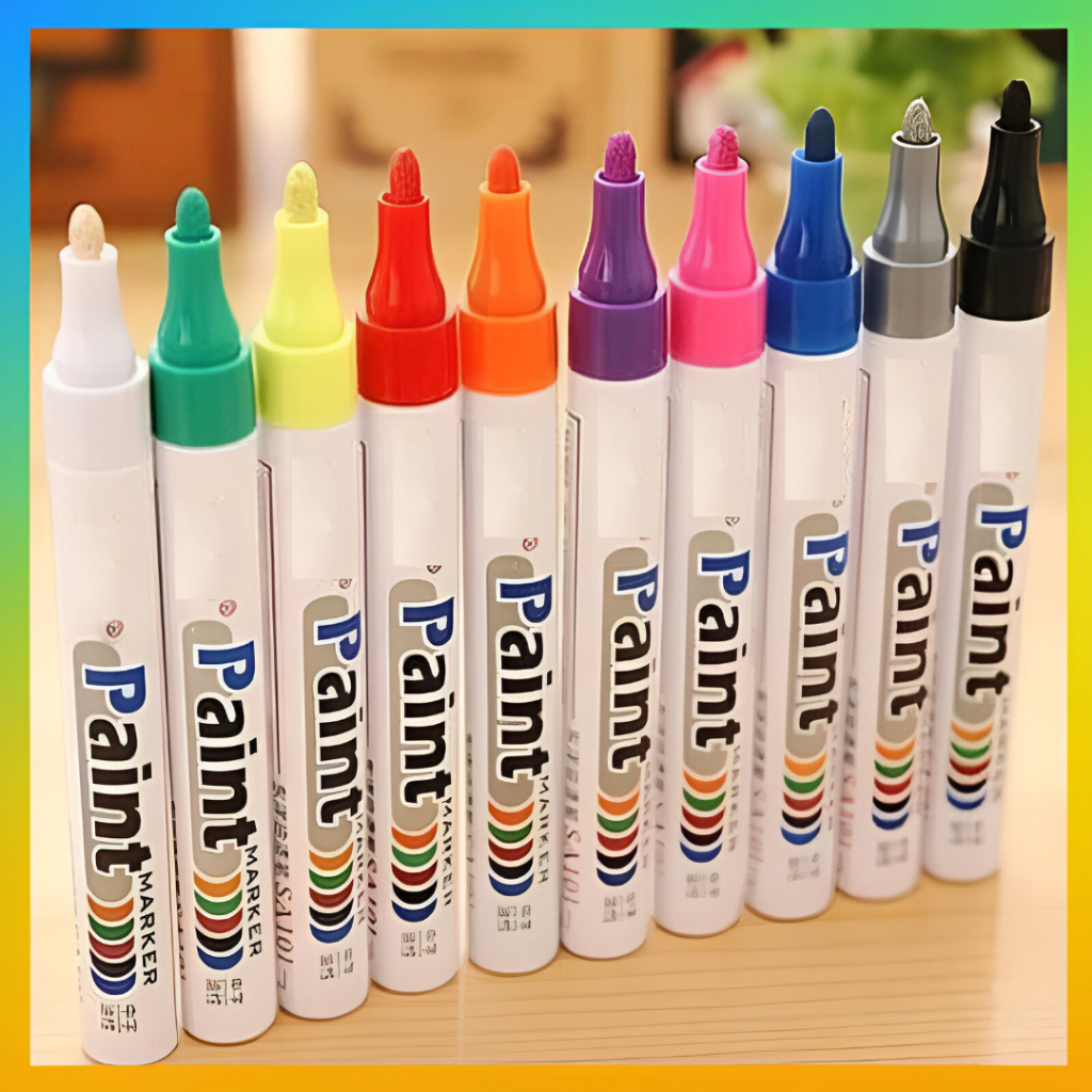 

Spidol Marker Warna Permanen Spidol Ban Paint Marker Serbaguna Spidol Ban Motor dan Mobil