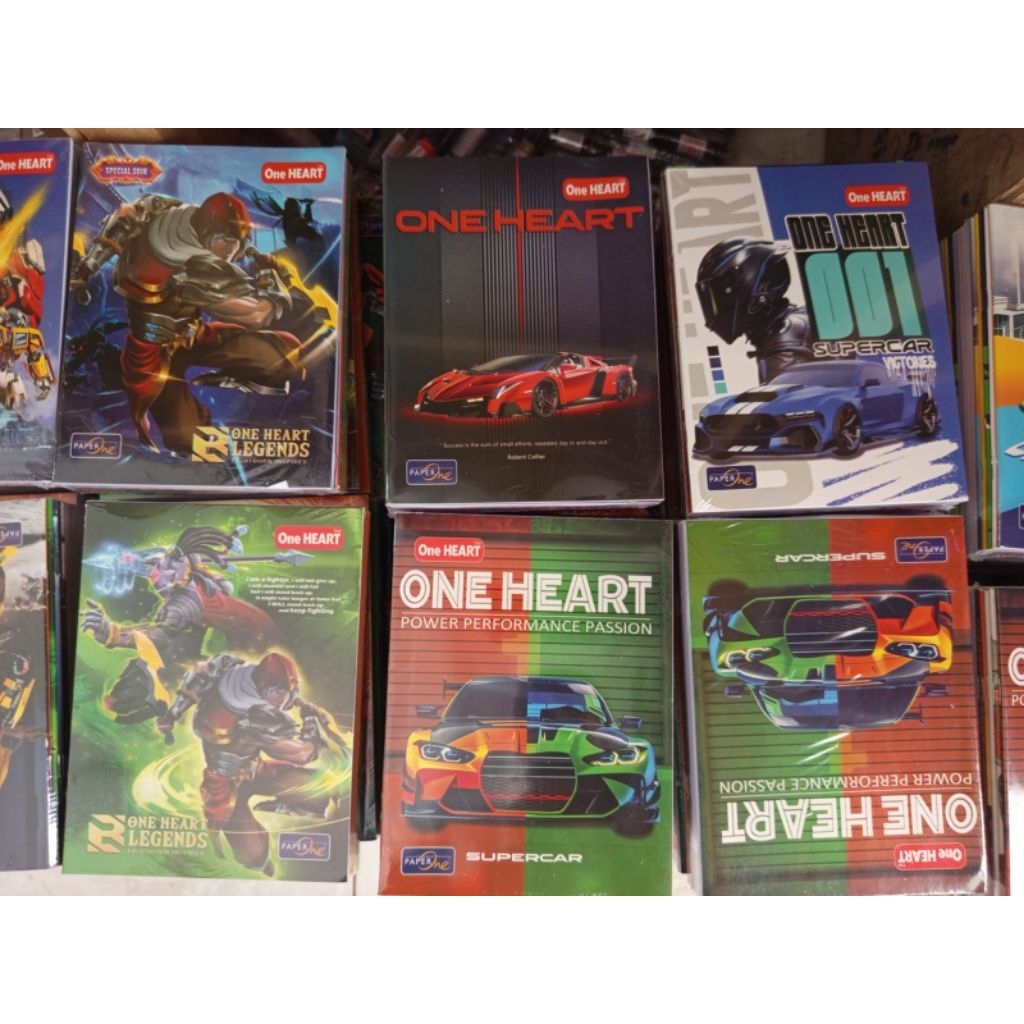 

1 Pack Buku Tulis Mobil / buku 38 lbr