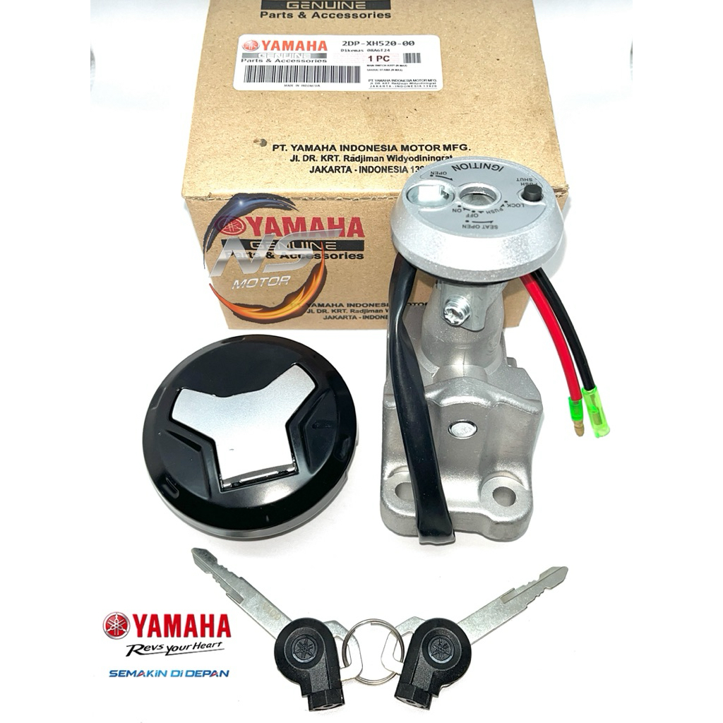 Kunci Kontak Set Nmax Old Lama 2DP Original Yamaha