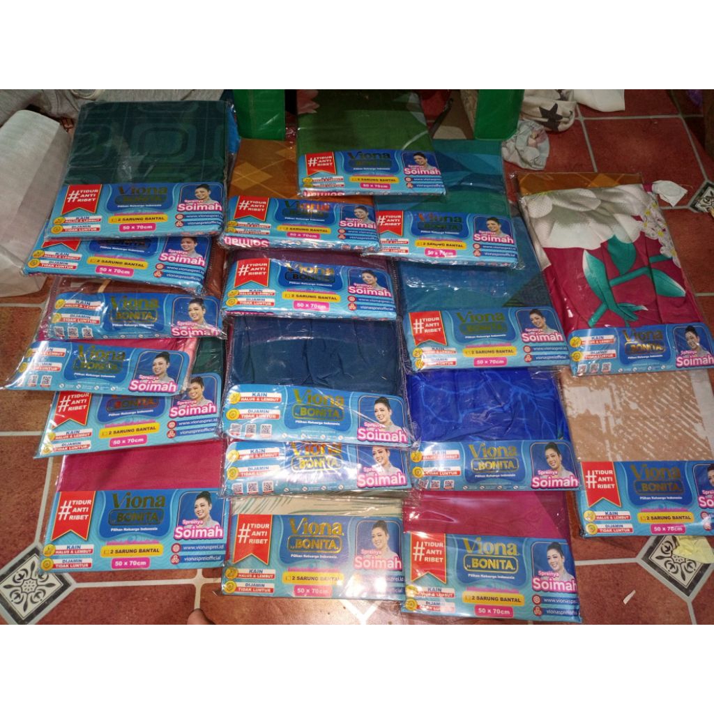 sarung bantal Bonita isi 2