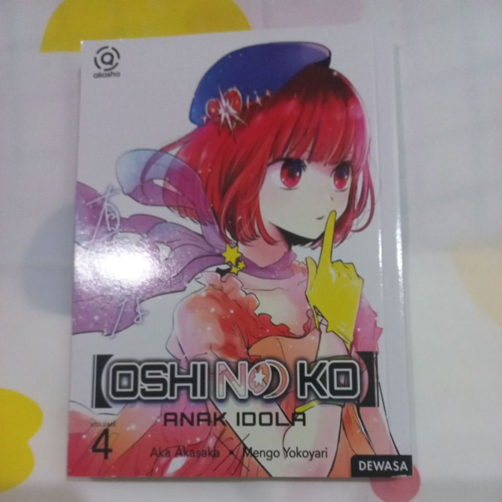Oshi no ko anak idola manga jepang volume 4 bahasa indonesia original preloved