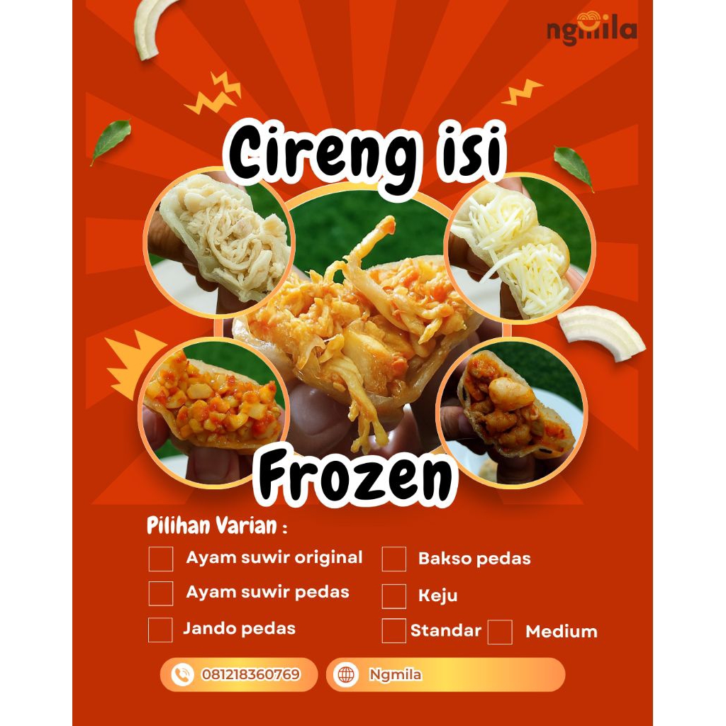 

CIRENG ISI 10 PCS – MACAM - MACAM VARIAN, ISIANNYA MELIMPAH!