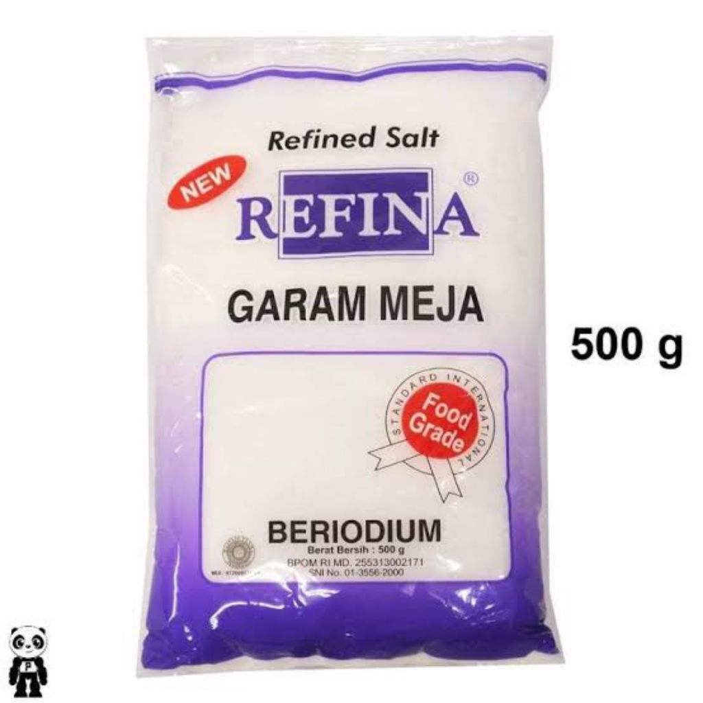 

GARAM REFINA 500G (1 dus x 20 Bungkus)