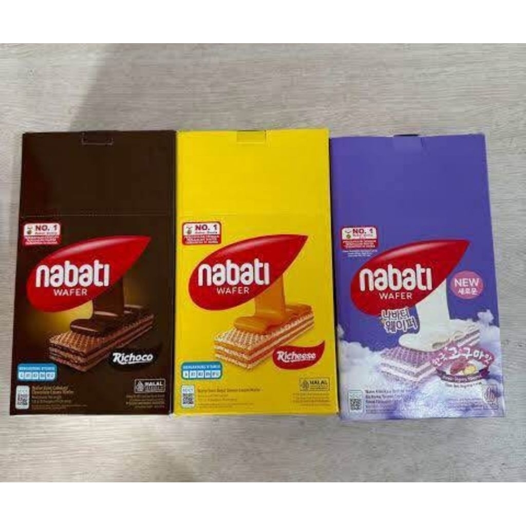 

NABATI WAFER 5g per box
