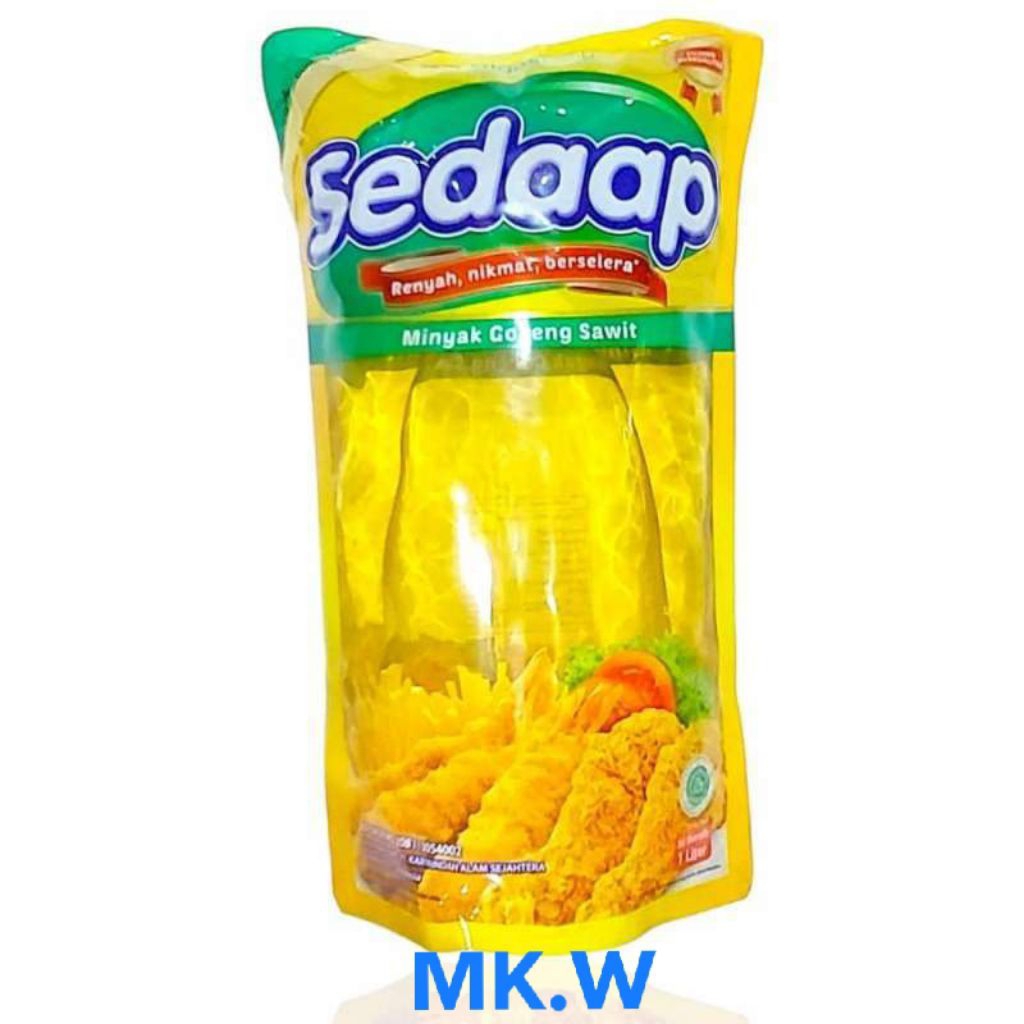 

{BA STOREE} MINYAK GORENG MERK SEDAAP 1L 1DUS