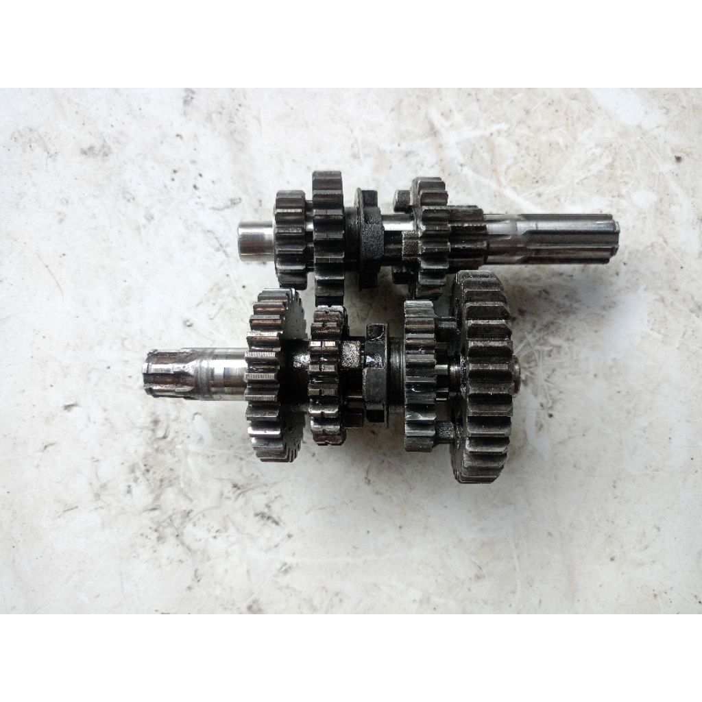 Rasio Gigi Transmisi Suzuki Bravo, Rc100, Rc 100 4 Speed Original Copotan