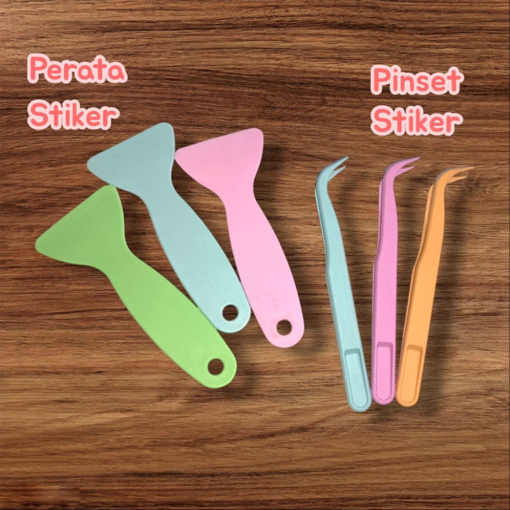 

PINSET STIKER DAN PERATA STIKER