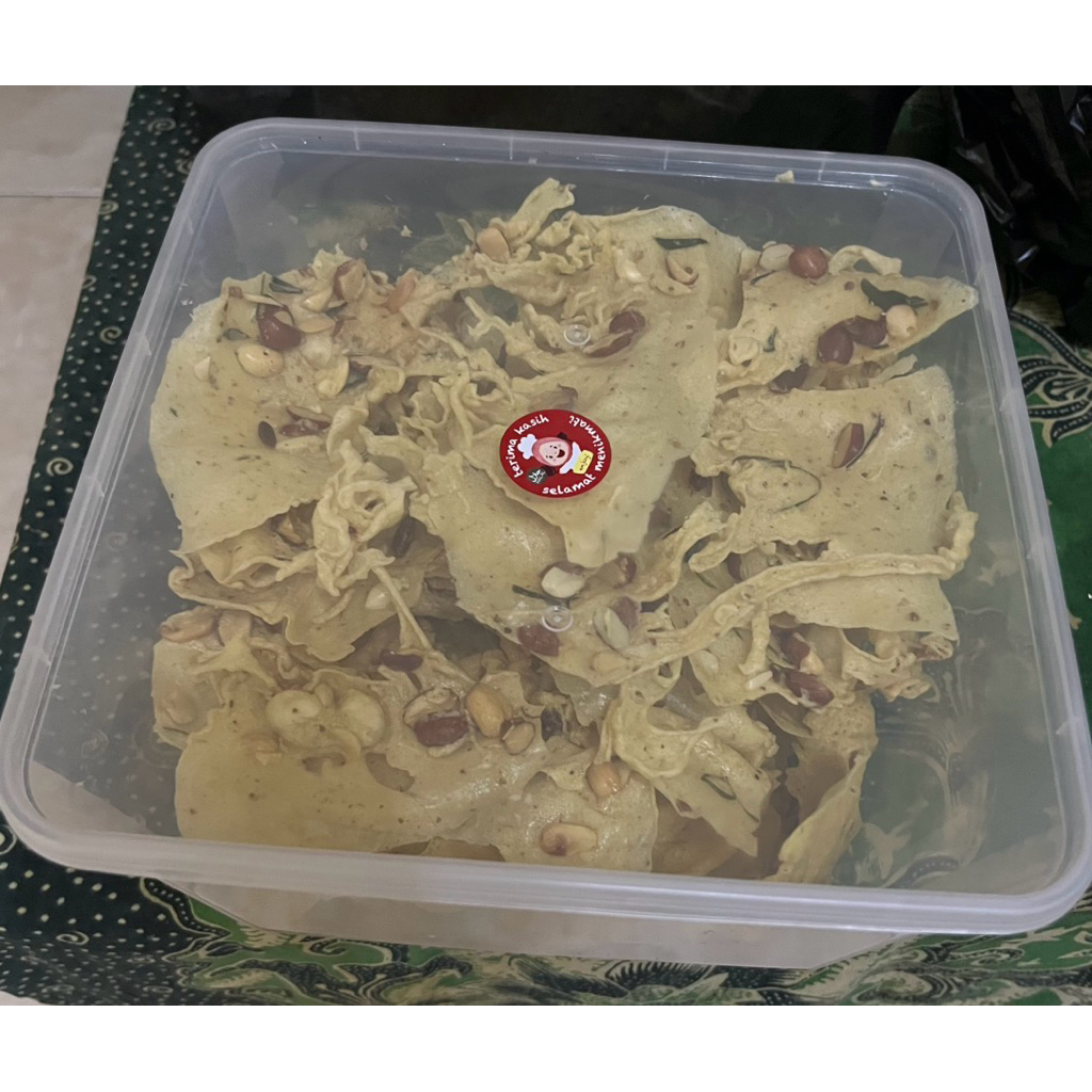 

peyek krenyes bu yayuk