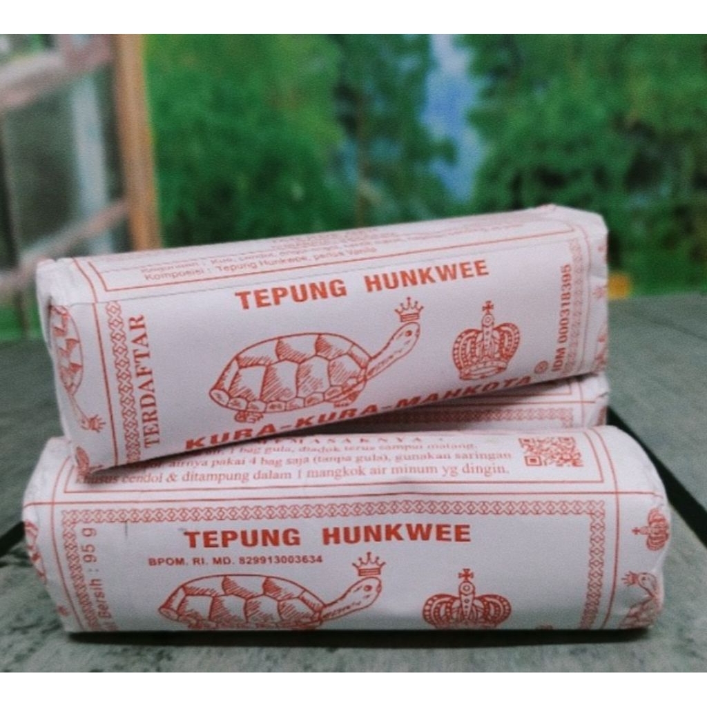 

Tepung hunkwee putih 95gr