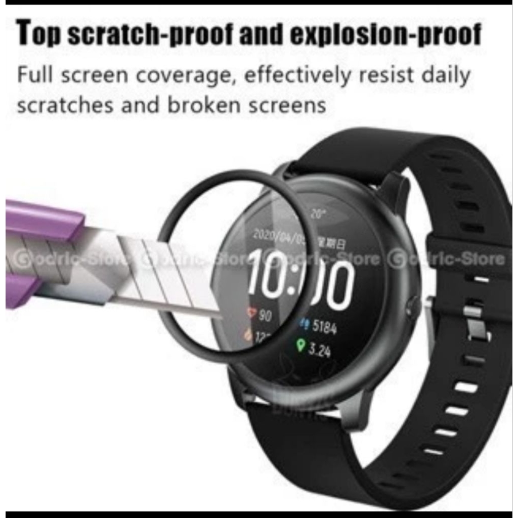 PET Anti Gores Screen Guard Smartwatch Dizo Watch R2