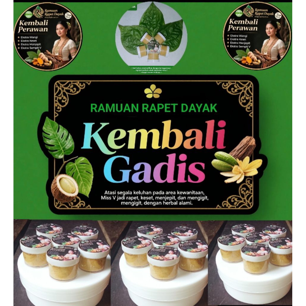 RAMUAN DAYAK KHAS KALIMANTAN PRIMIUM