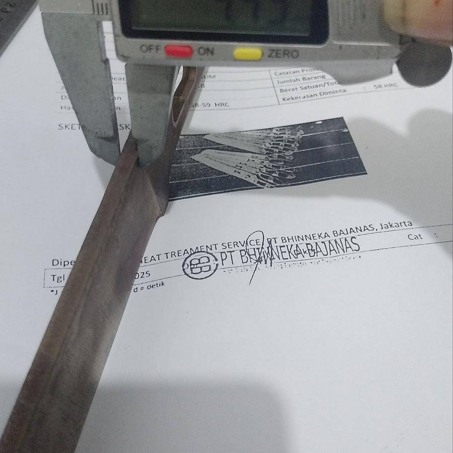 blank bilah bohler k110 fulltang