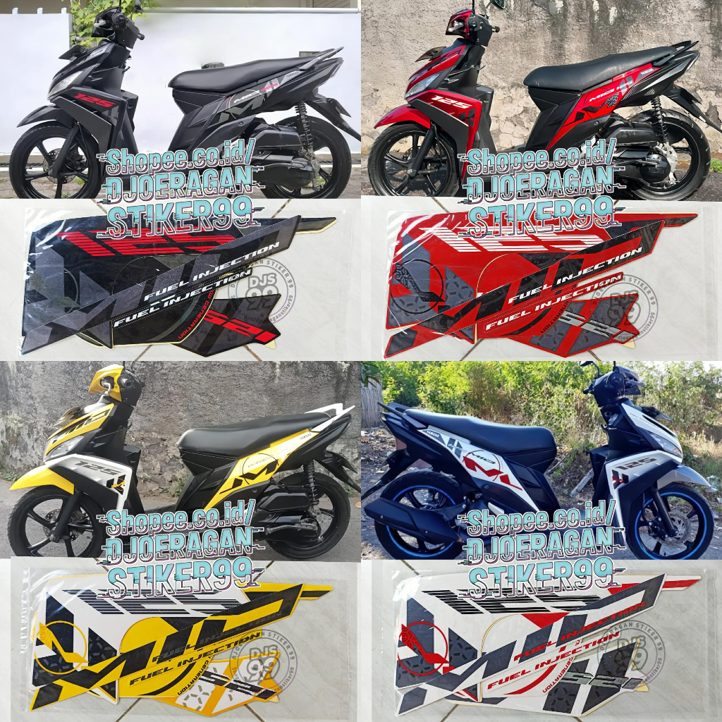 Striping Mio M3 2015 Stiker Sticker Lis Yamaha Mio 125 2015 Mio M3 2015