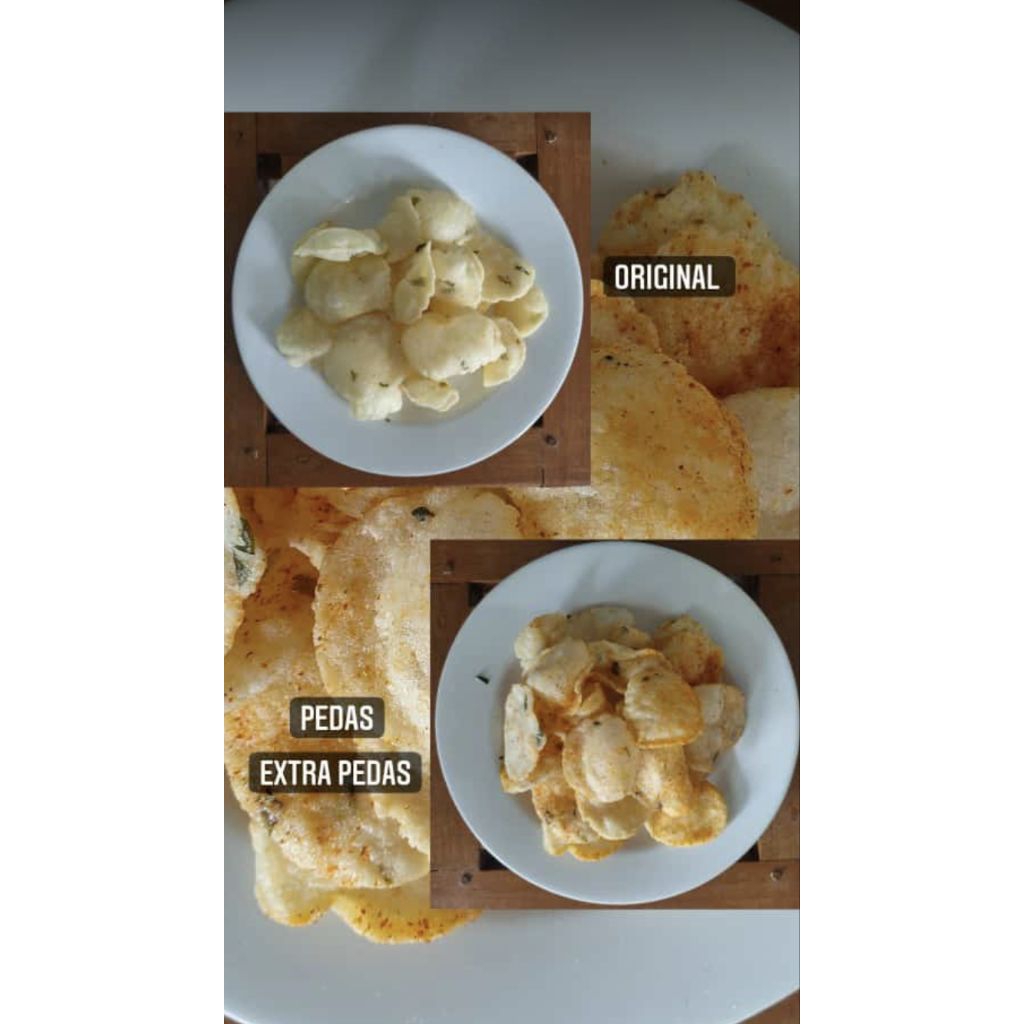 

Emping Singkong Daun Jeruk Renyah,Gurih Bikin Nagih