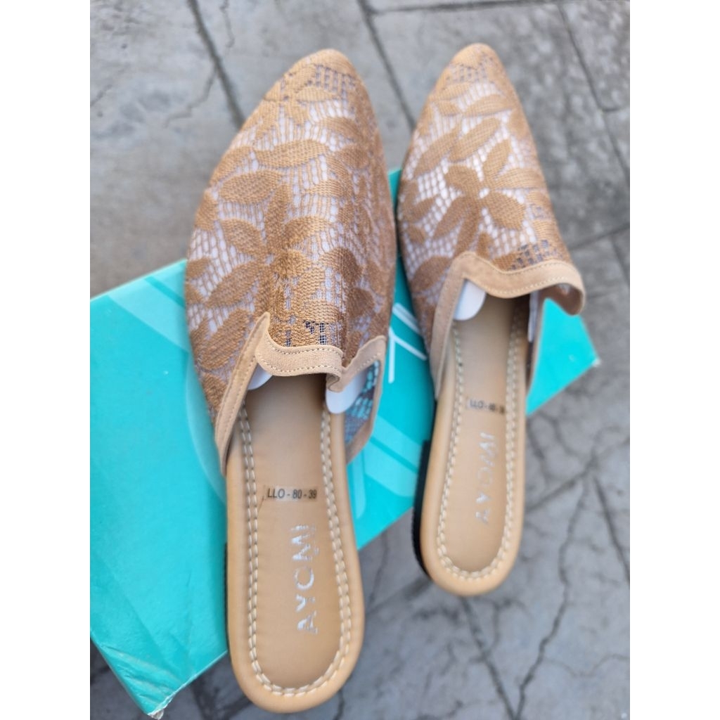 AYOMI FLAT SHOES BRUKAT