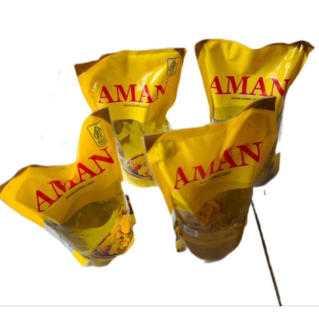 

4 Pcs Minyak Goreng Aman 800 Ml