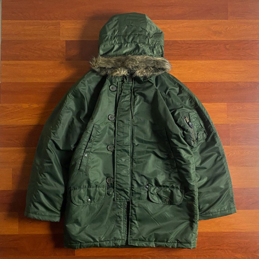 Military parka extreme cold weather N-3B jacket ( L - XL+ ) pria