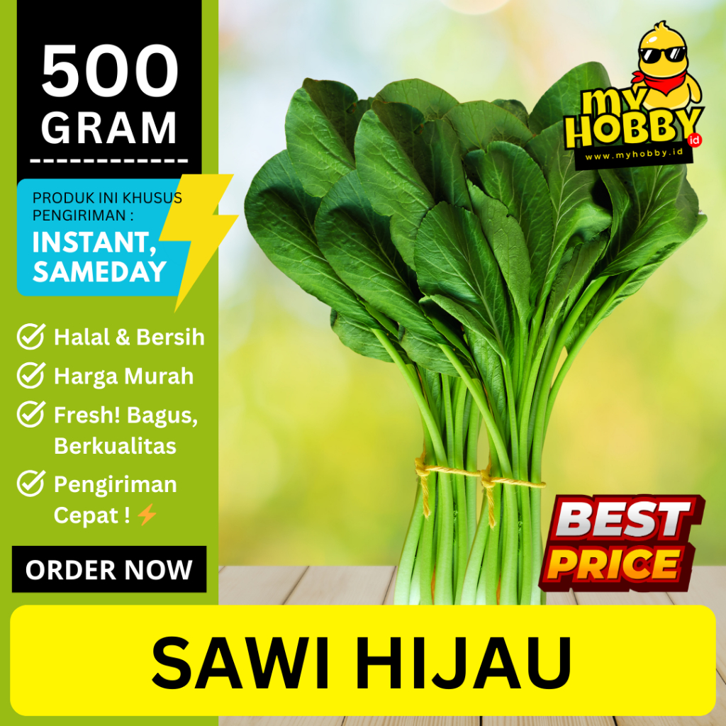 

Sawi Hijau Segar 500 gram! Murah, Bagus, Fresh! Sawi Bakso Caisim Caisin. MyHobby ID