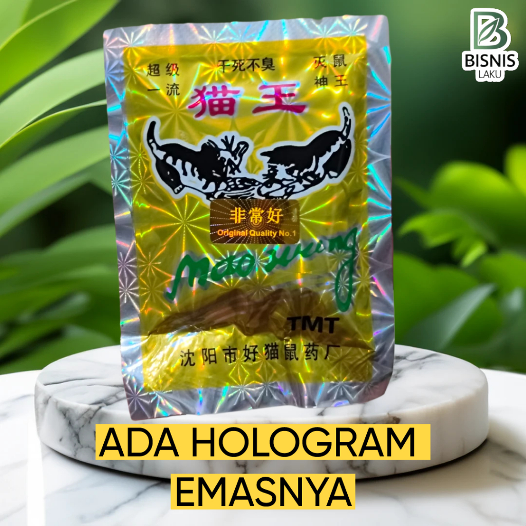 RACUN TIKUS MAOWANG BERHOLOGRAM ORIGINAL/ RACUN TIKUS MAOWANG ORIGINAL IMPORT/ RACUN TIKUS MAOWANG