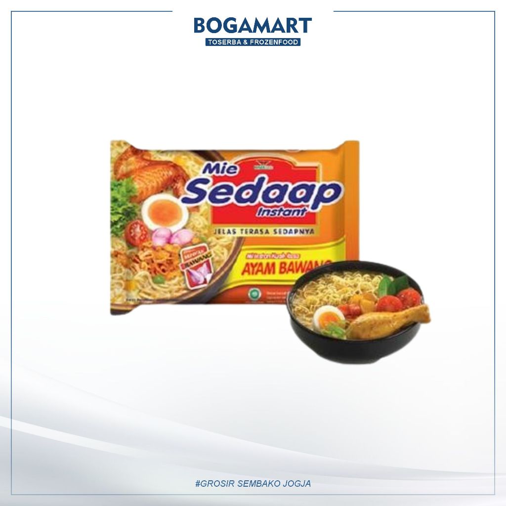 

MIE SEDAAP INSTAN AYAM BAWANG 1 DUS ISI 40 BOGAMART