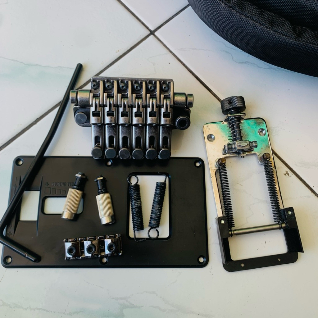 tremolo ZR klaker 6string original warna satin - tremolo updown gitar ibanez