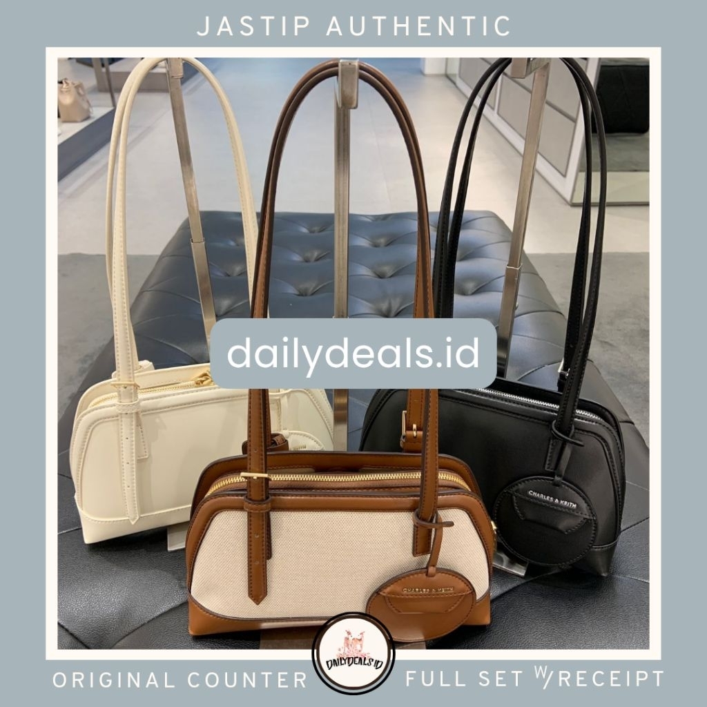 #2-30782521 Enola Elongated - Jast[p] CK ORIGINAL COUNTER #2-30782521-1 CANVAS TWO TONE HANDLE SHOUL