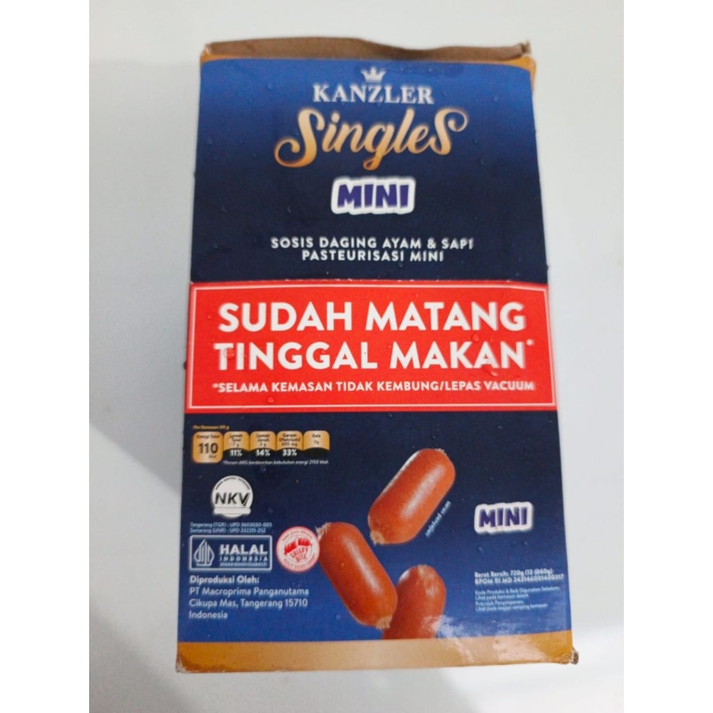 

KANZLER SINGLES SOSIS MINI 60g