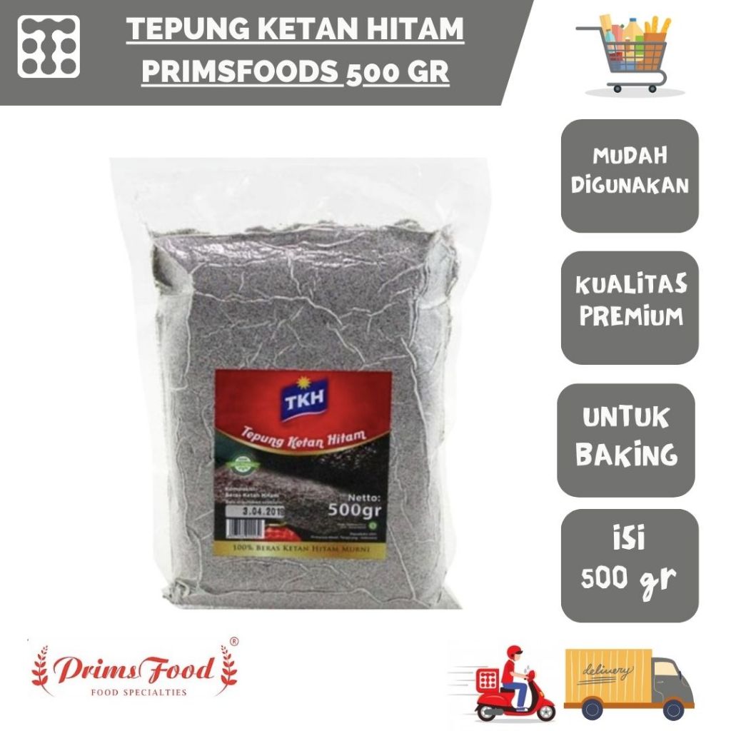 

TEPUNG KETAN HITAM PRIMSFOODS 500 GR