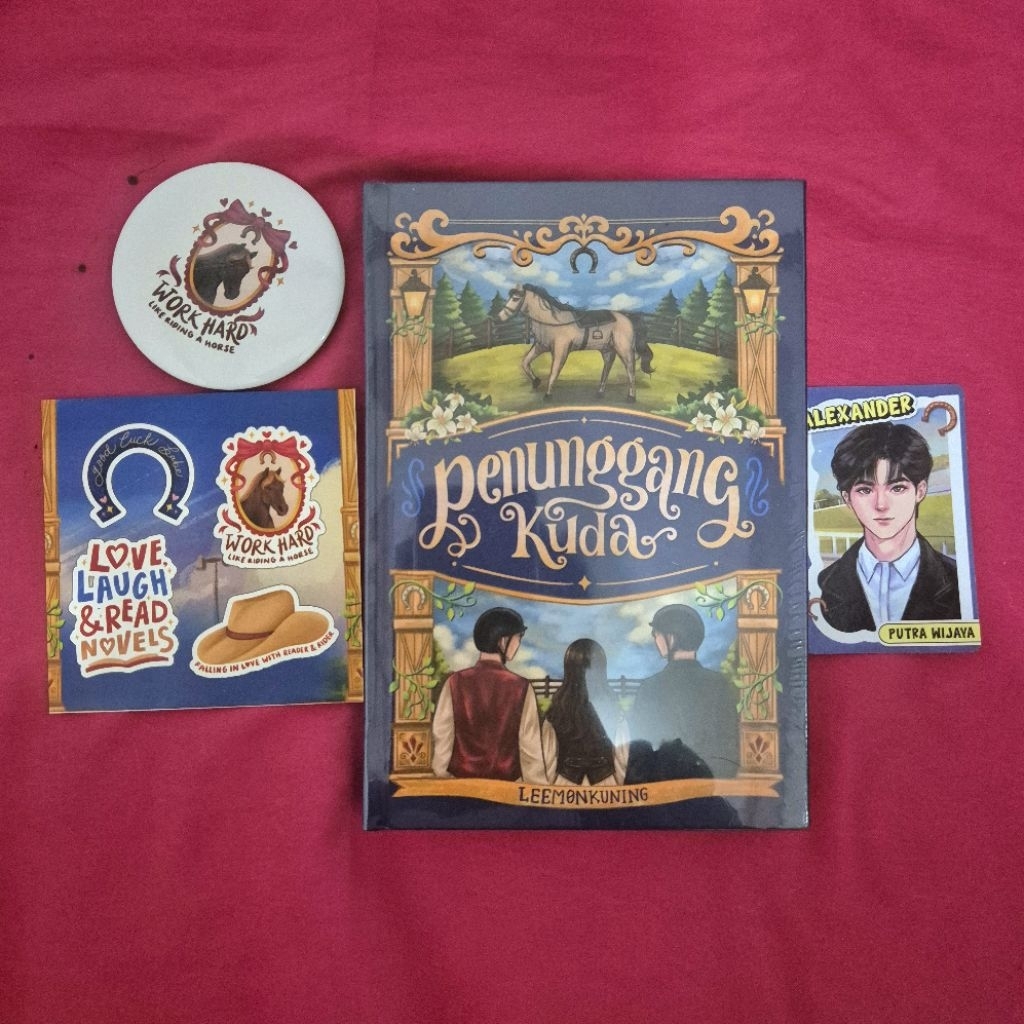 WTS novel hardcover HC segel Penunggang Kuda paket kandang renggo.