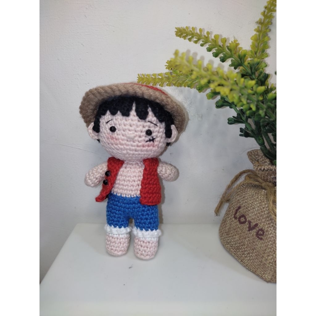 ganci luffy rajut