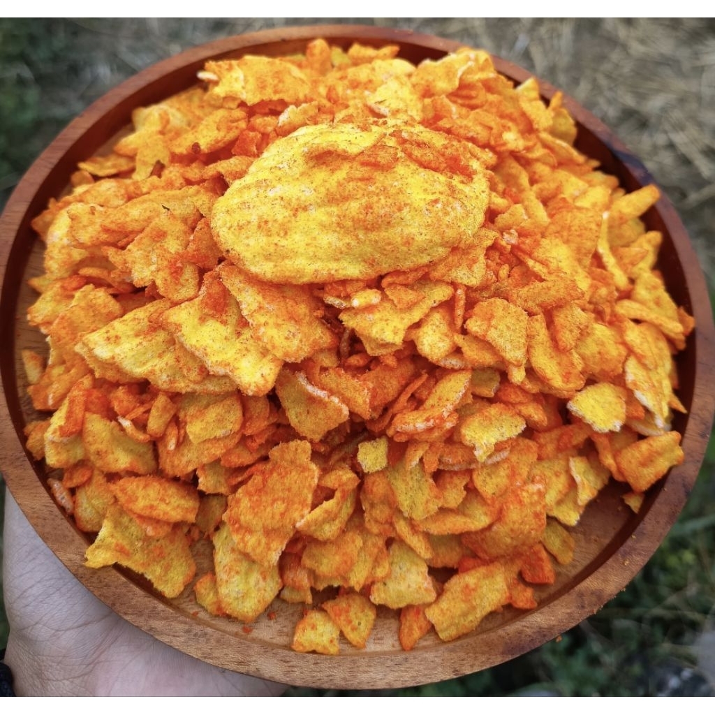 

Remukan Snack Krip-Krip Puyur Balado 500 Gram