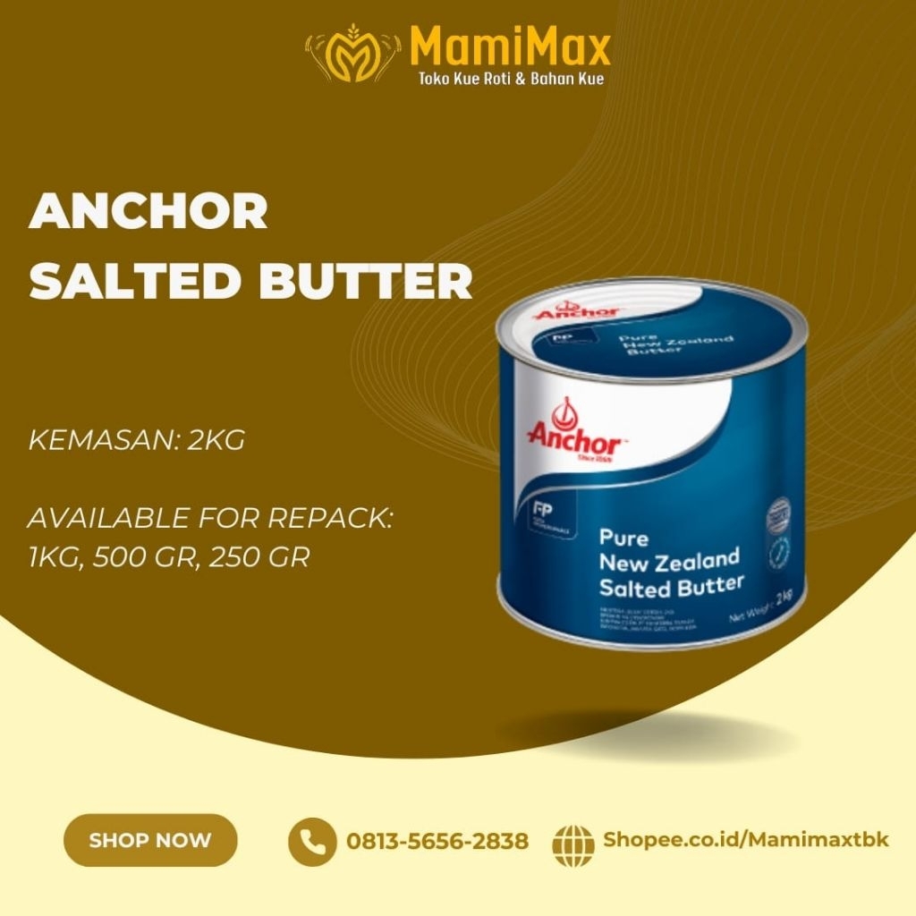 

ANCHOR SALTED BUTTER 2KG