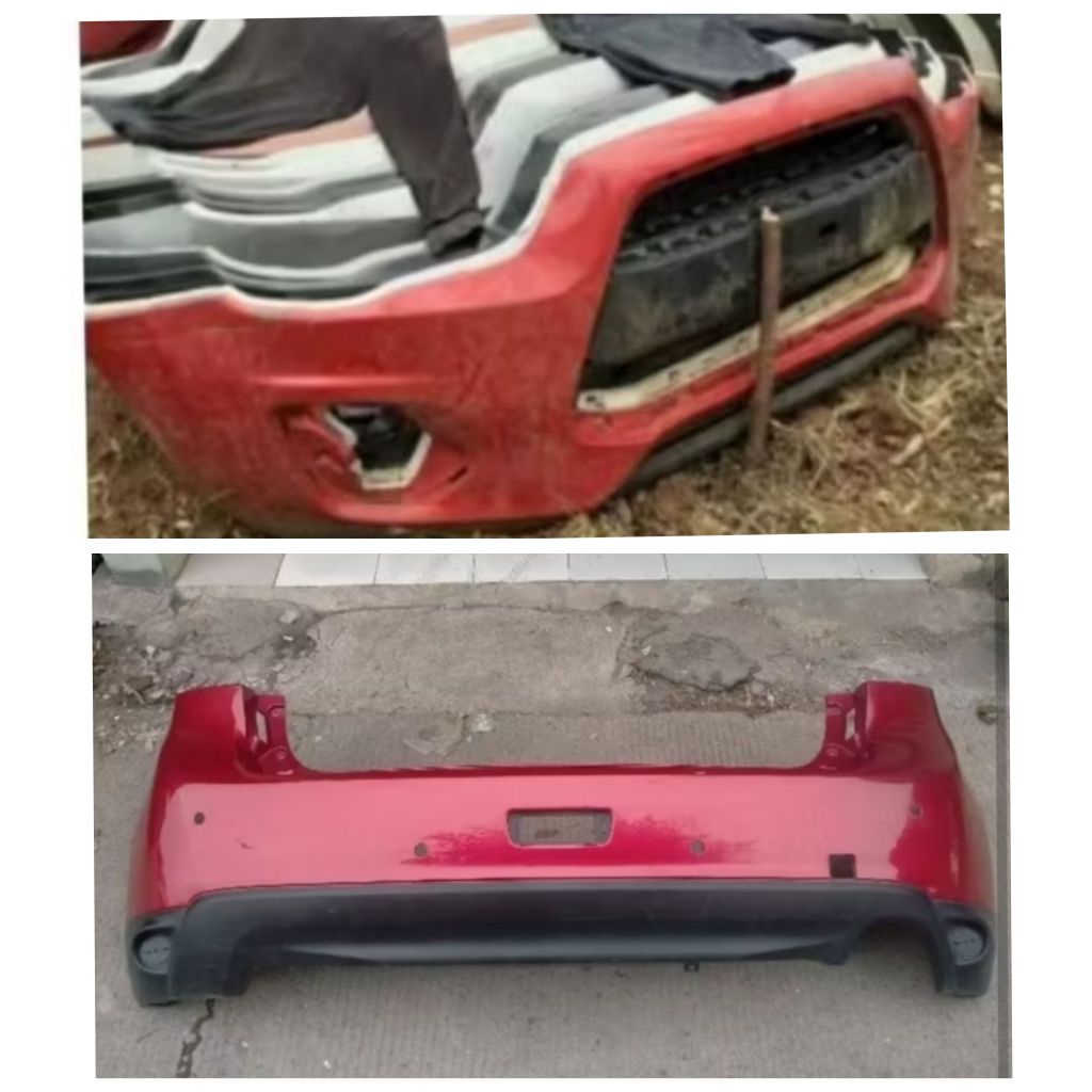 bemper depan belakang outlander sport px 2013-2014