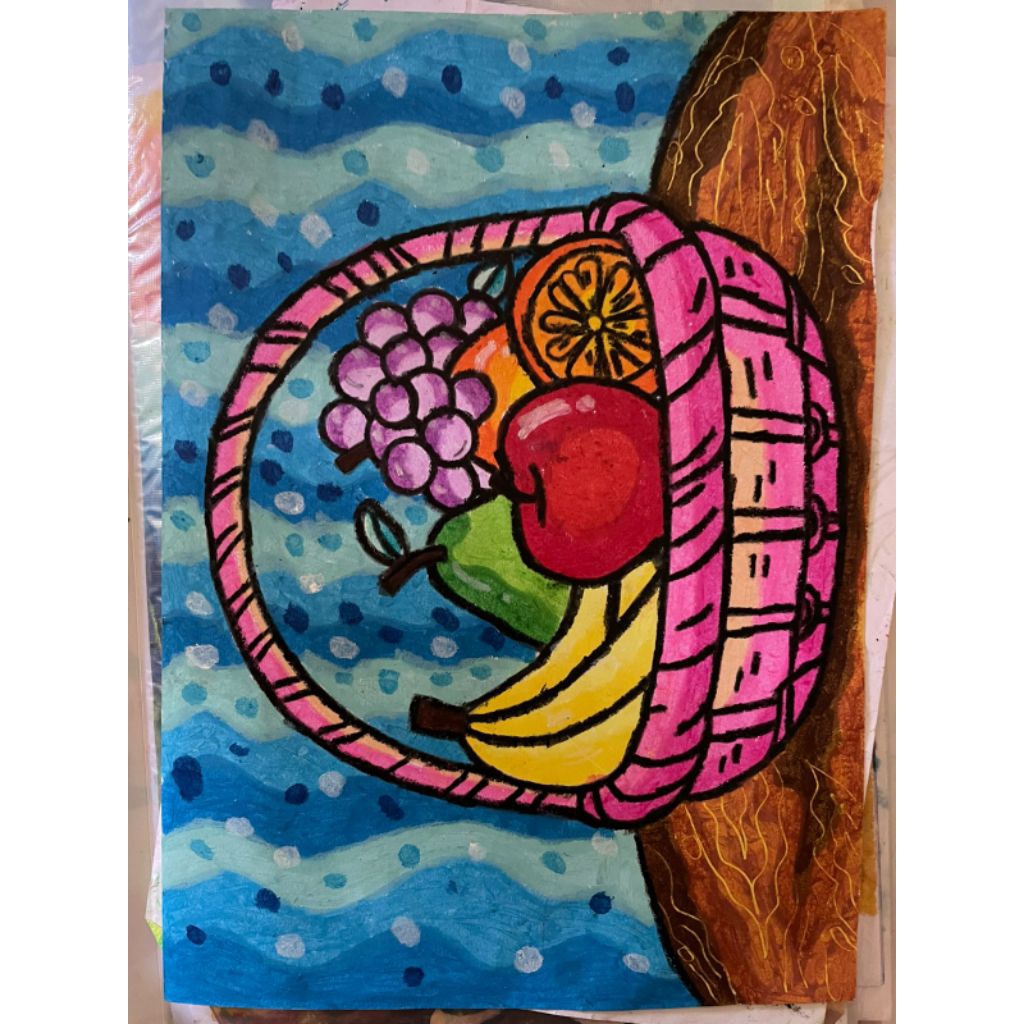 

Gambar Lukisan Crayon Keranjang Buah