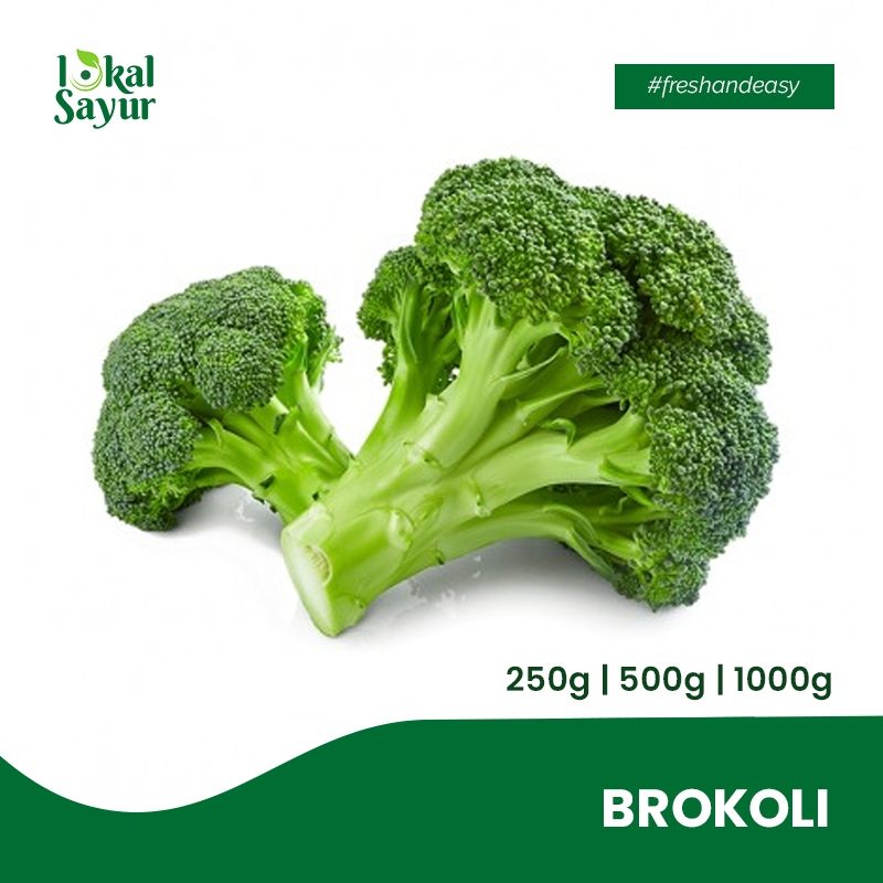 

Lokal Sayur - Brokoli Hijau Segar Pilihan Kualitas Terbaik