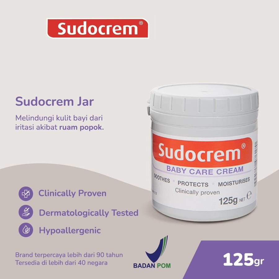 oobabypku Sudocrem baby care cream lotion ruam alergi popok bayi newborn