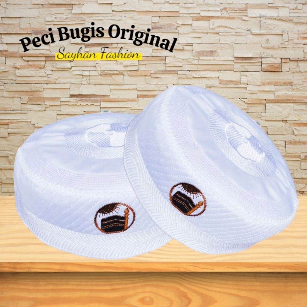 peci madinah bordir|peci haji bugis motif bordir