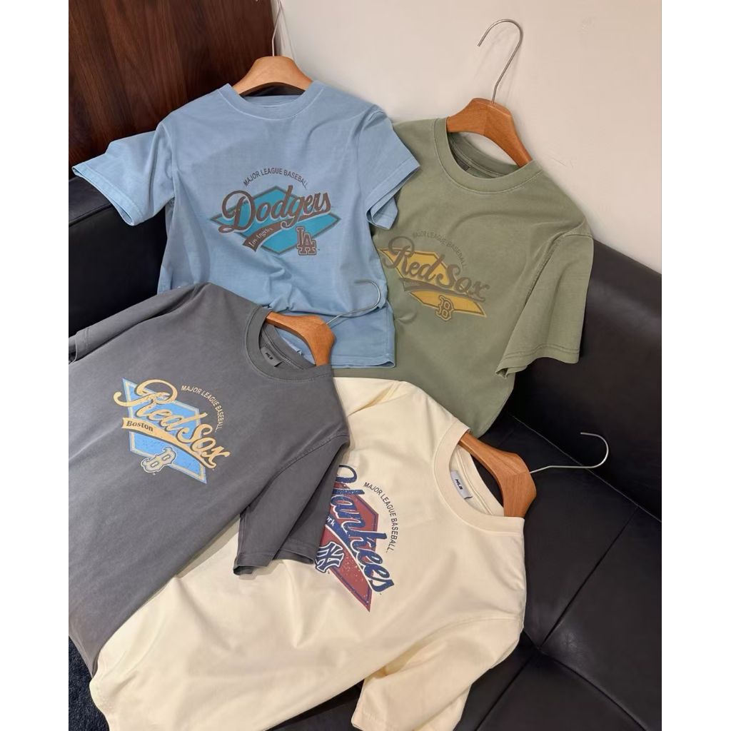 Kaos Pria Wanita Kaos MLB Original Baju Oversized Vintage