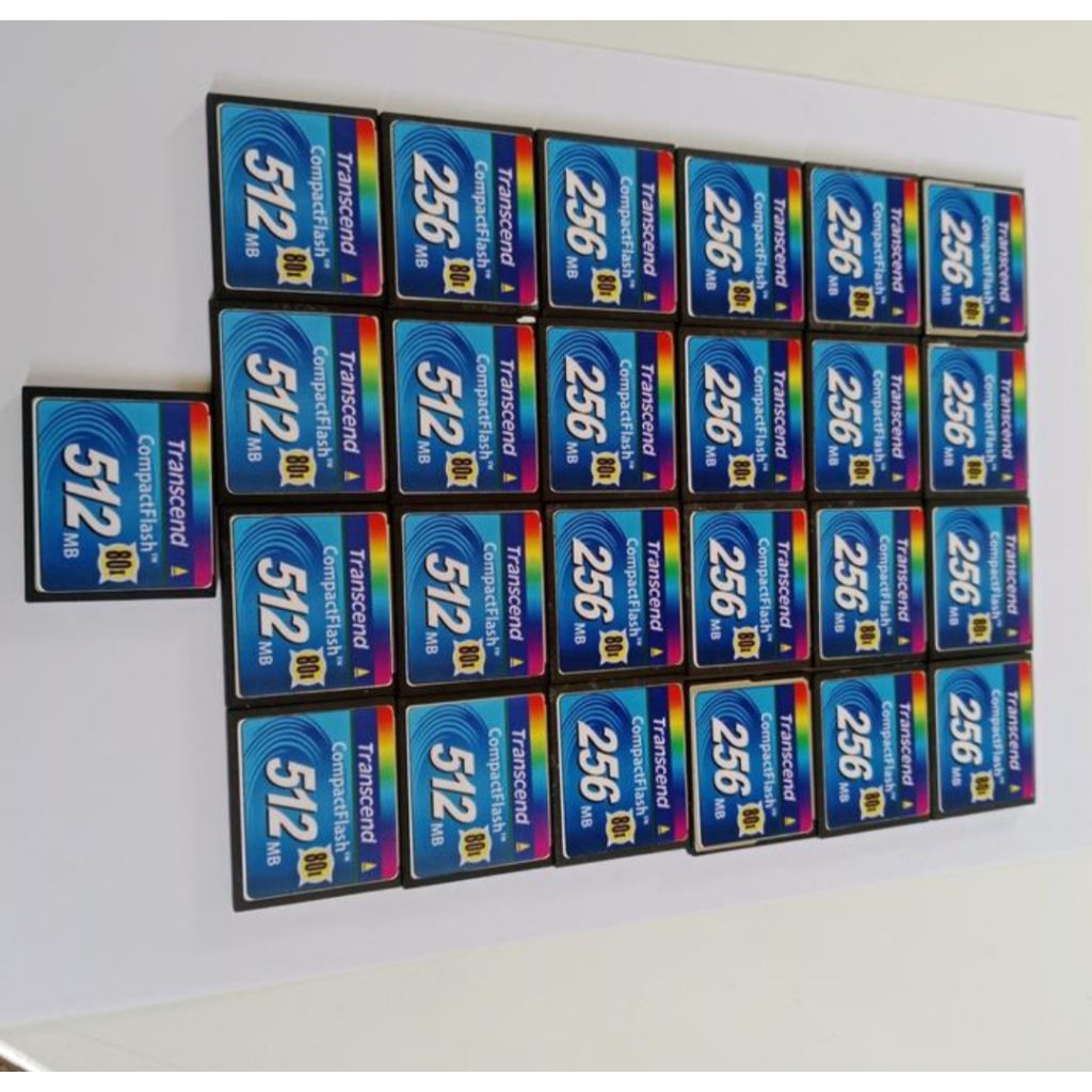 memory compact flash 256mb transcend industrial komputer