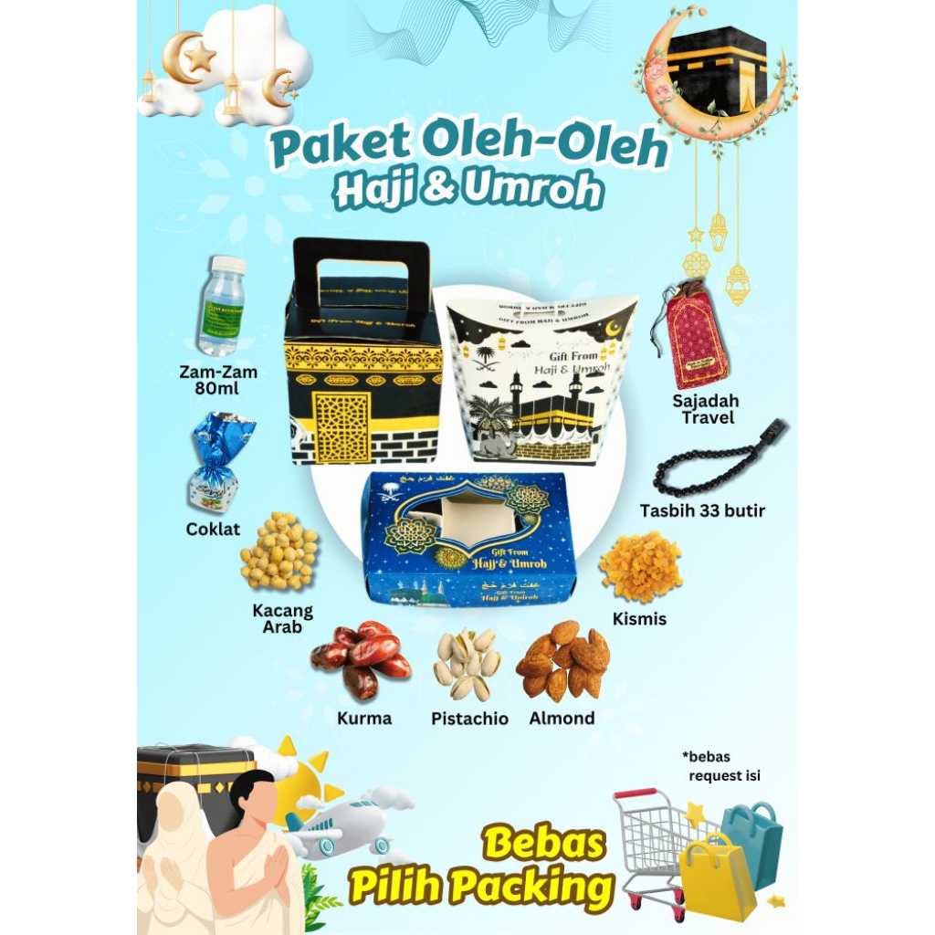 

Paket Oleh-oleh Haji Umroh / Oleh Oleh Haji Umroh Hemat, Oleh oleh umroh lengkap