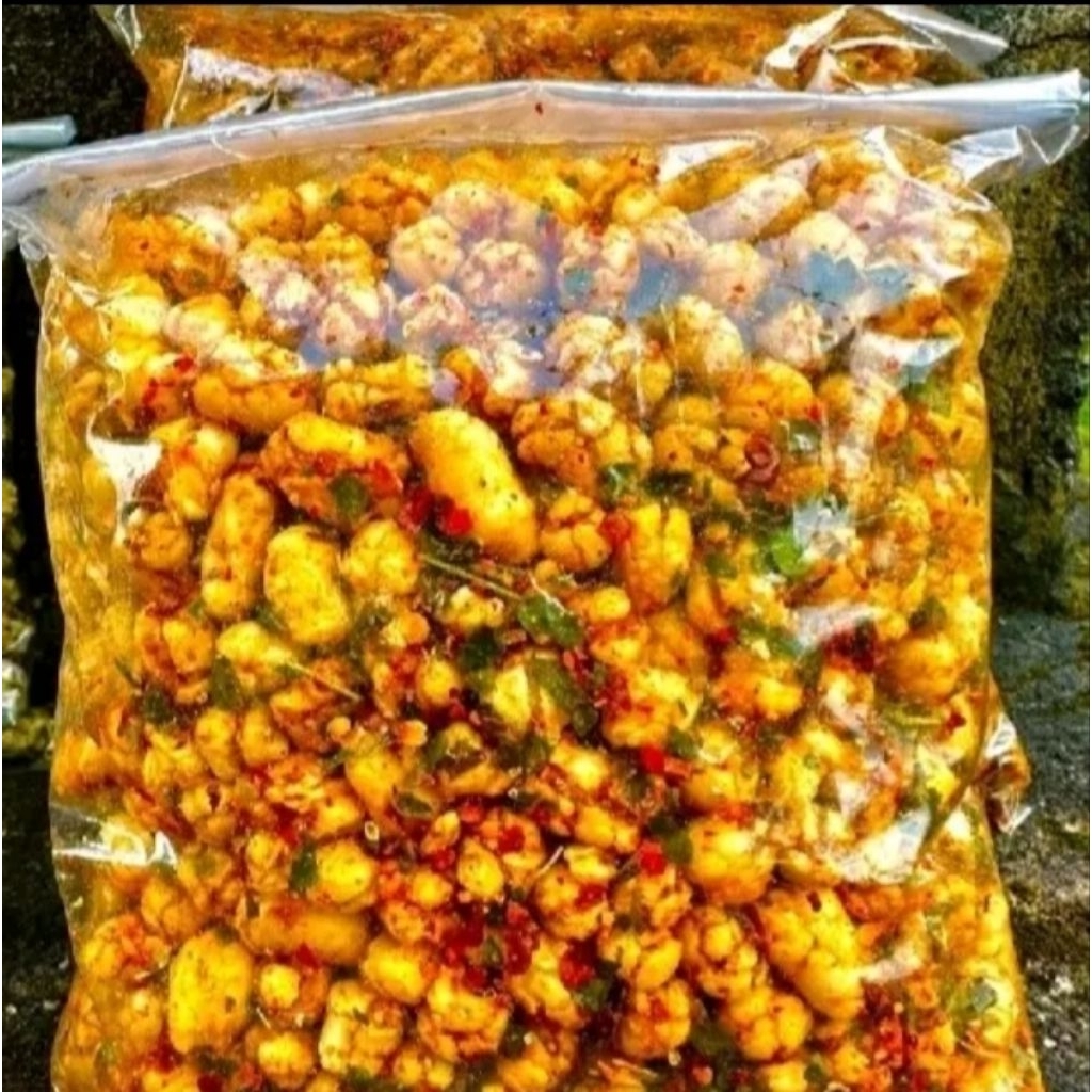 

Pilus Cikur/pilus kncur pedas daun jeruk kemasan 1 kg