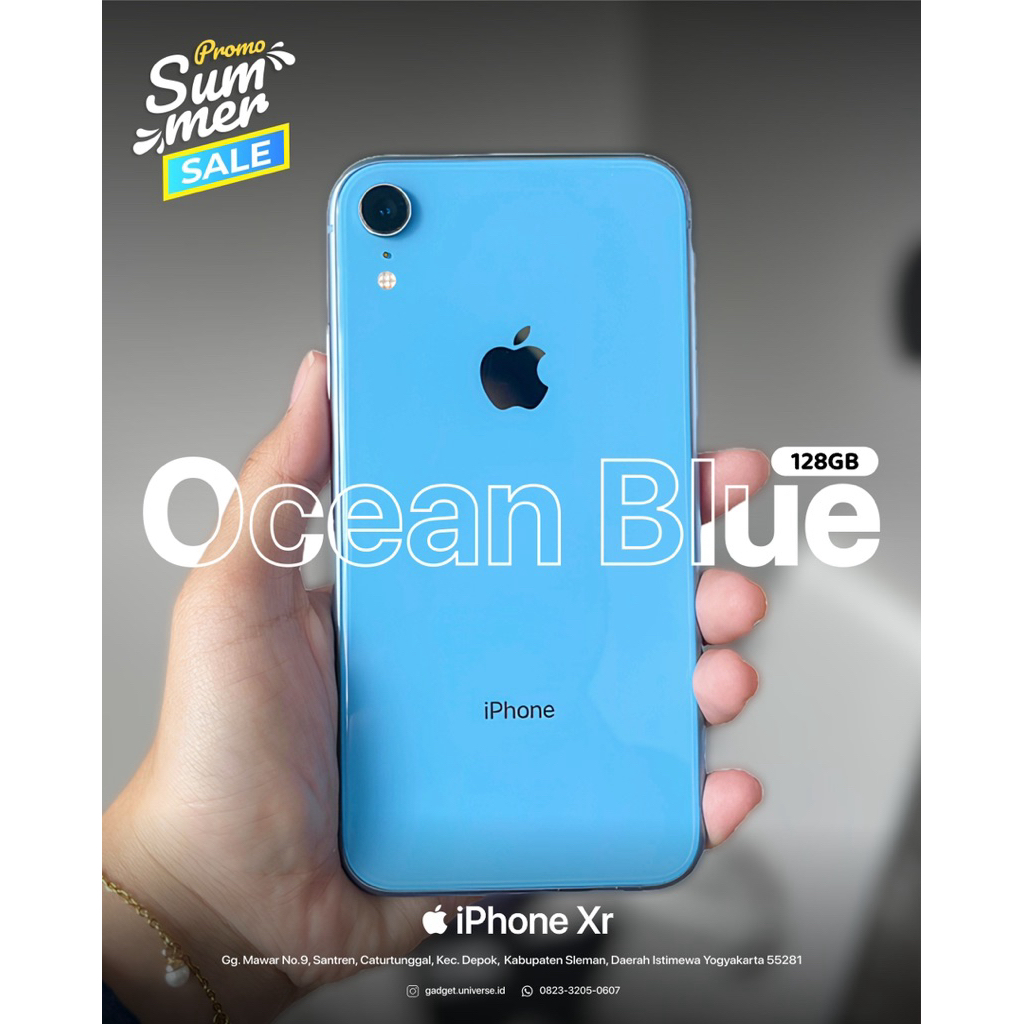 iPhone Xr 128Gb Signal Permanent Fullset no minus