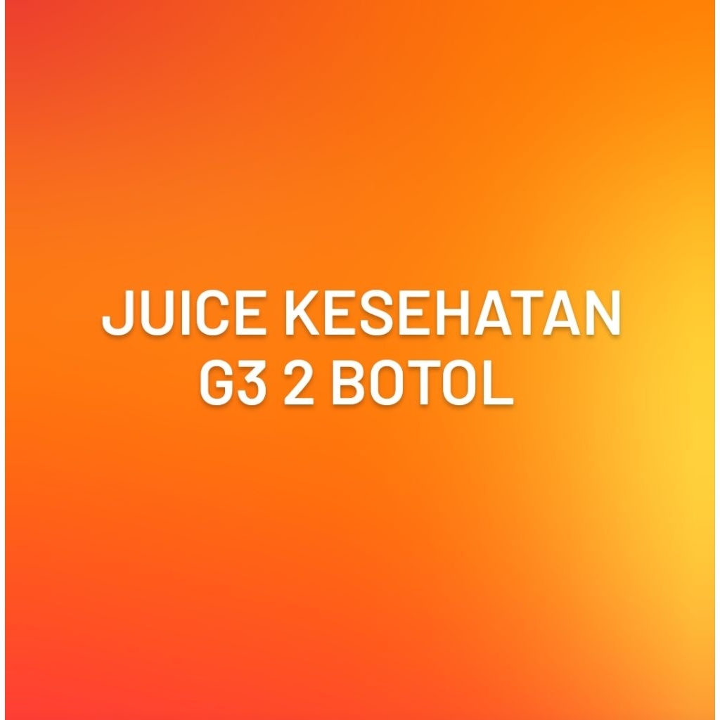 

Juice Kesehatan 2 botol Ready Stock Original