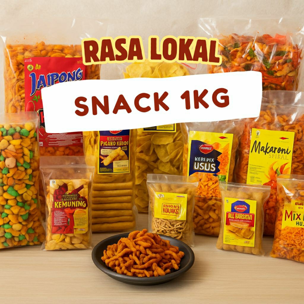 

Cemilan 1 Kg Part 1 | Keripik | Cemilan | Basreng | Makanan Ringan