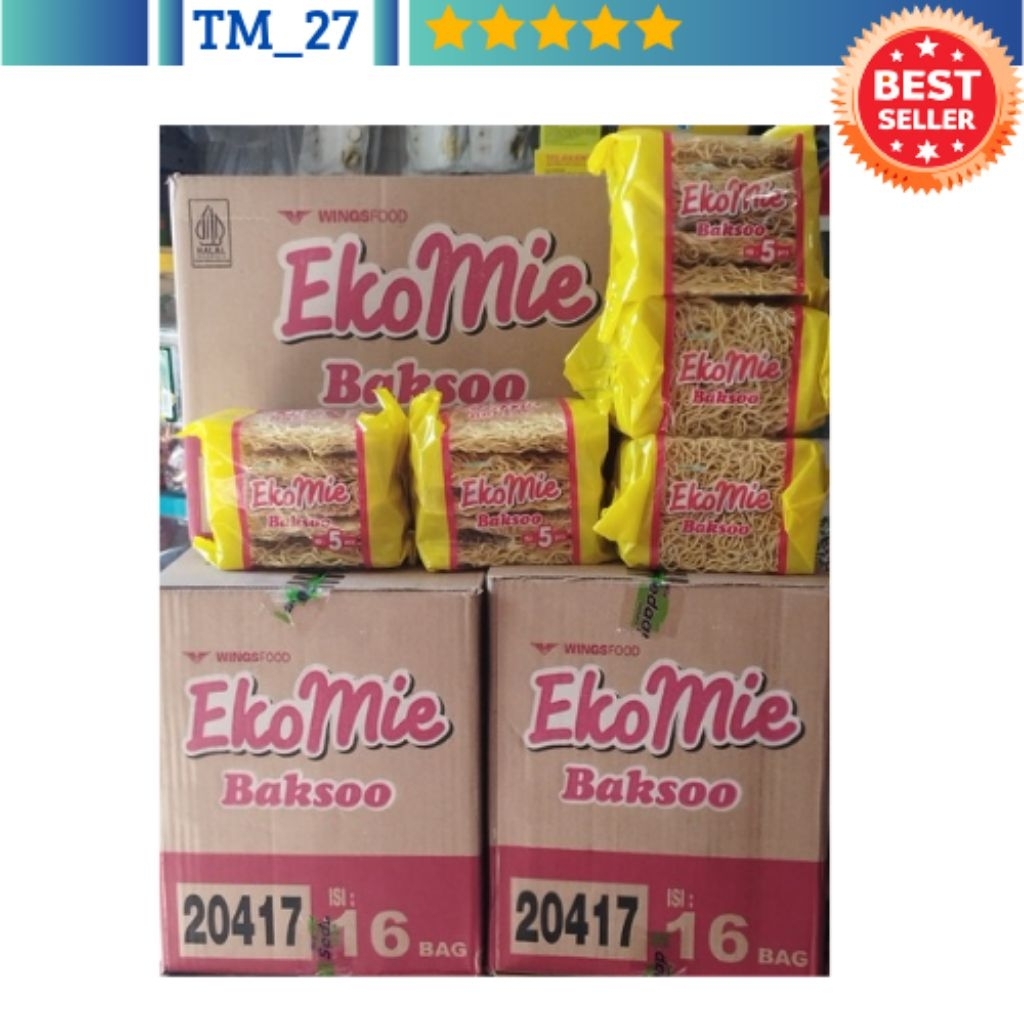 

Eko Mie 1 dus isi 16 Bag @275gr