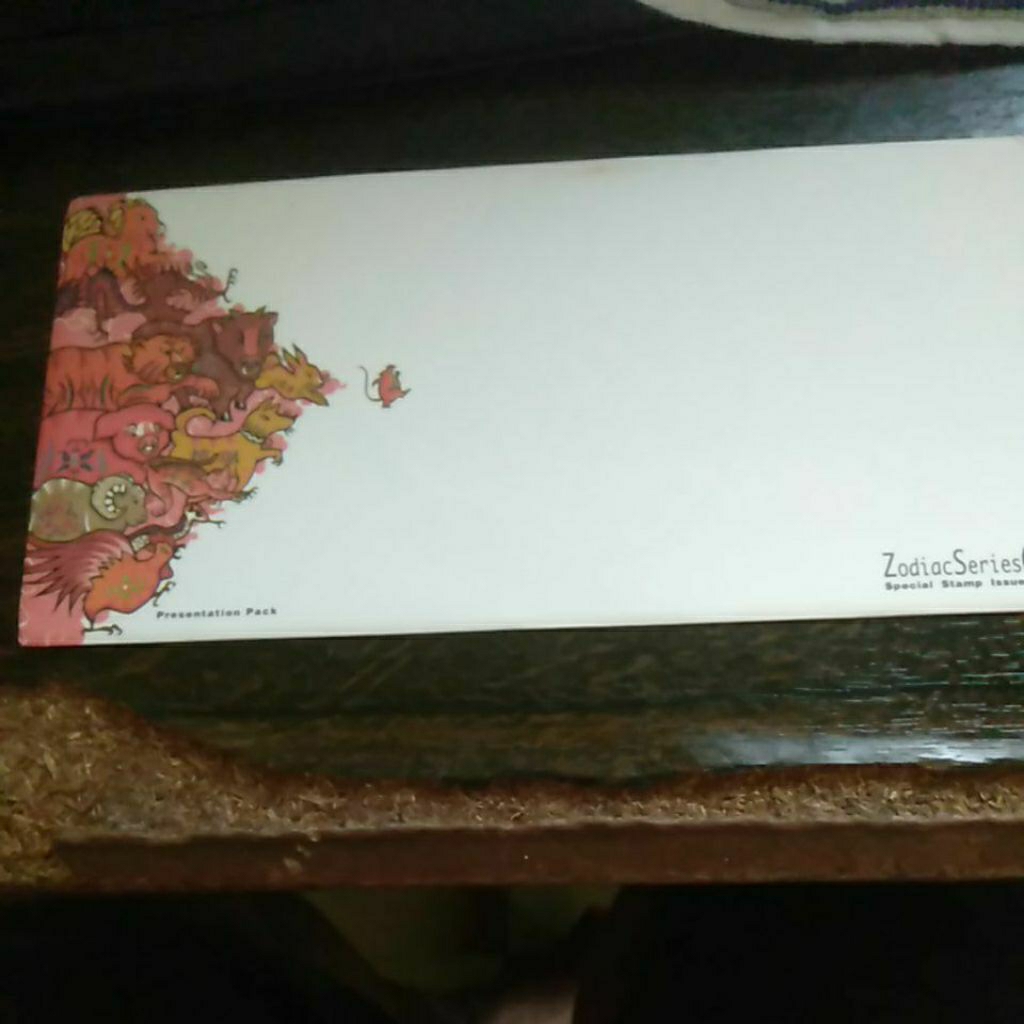 

Prangko Singapore zodiac series rat