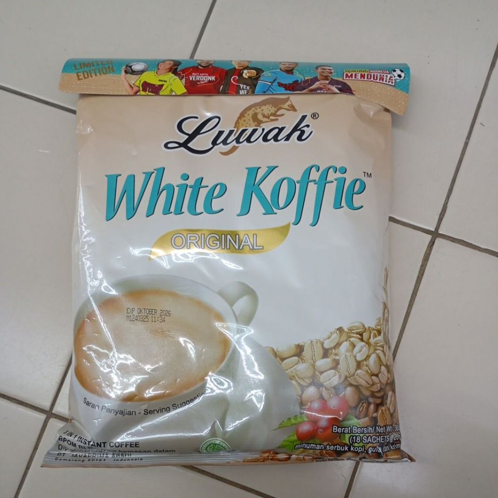 

Luwak White Koffie Original 18@20g